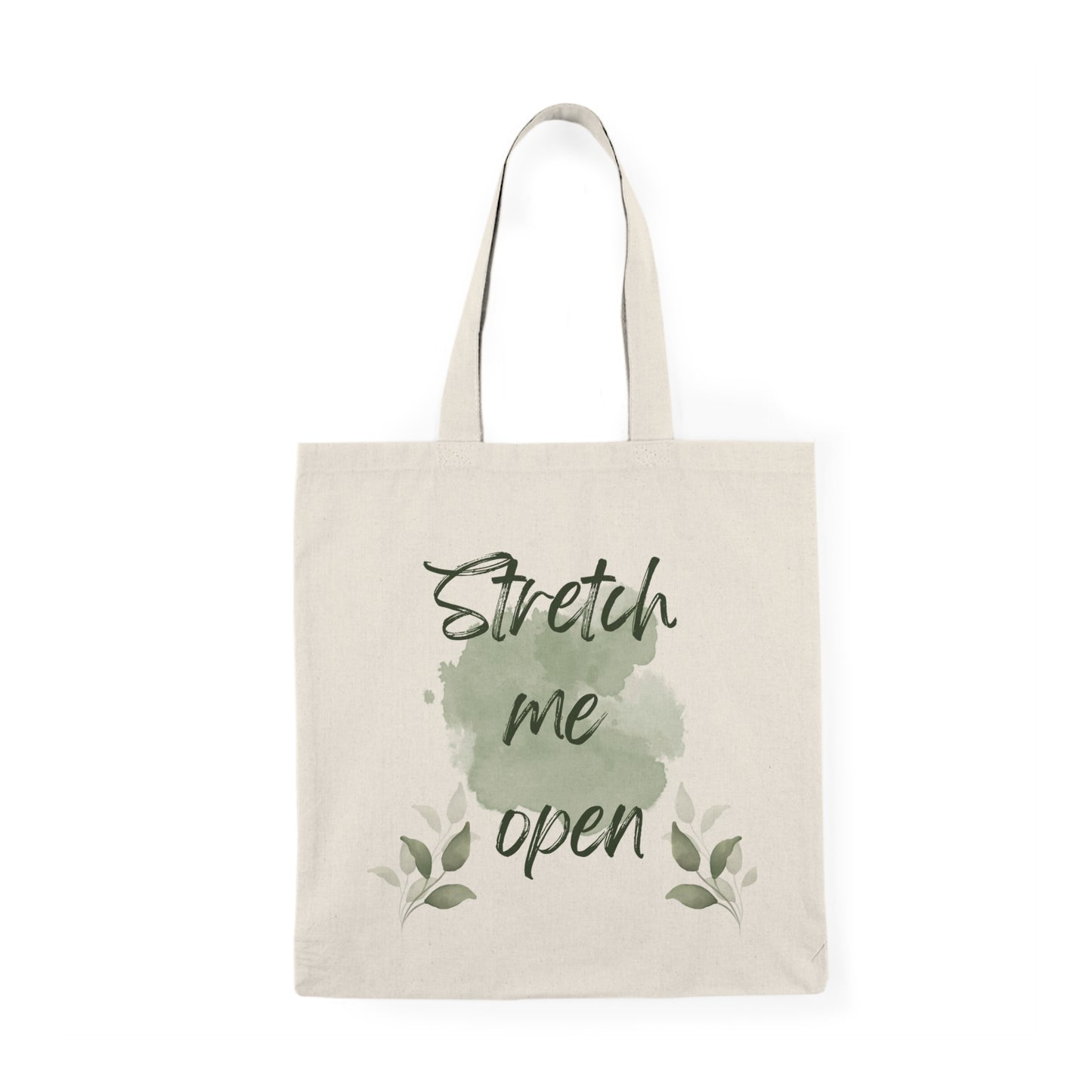 Eco-Friendly Cheeky Tote Bag - "Stretch Me Open" - Reusable Shopping Bag