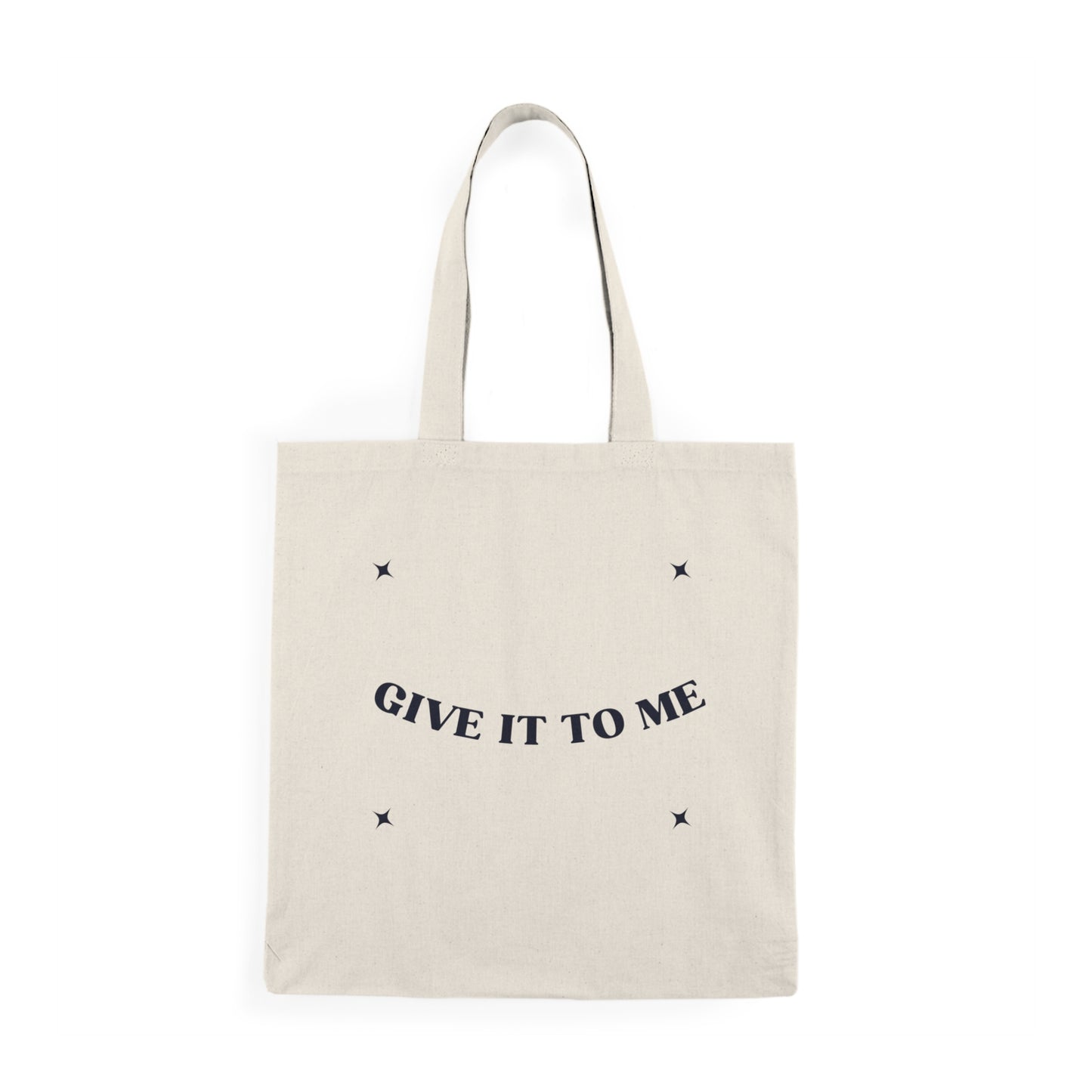 Eco Friendly, Natural Tote Bag with a naughty side