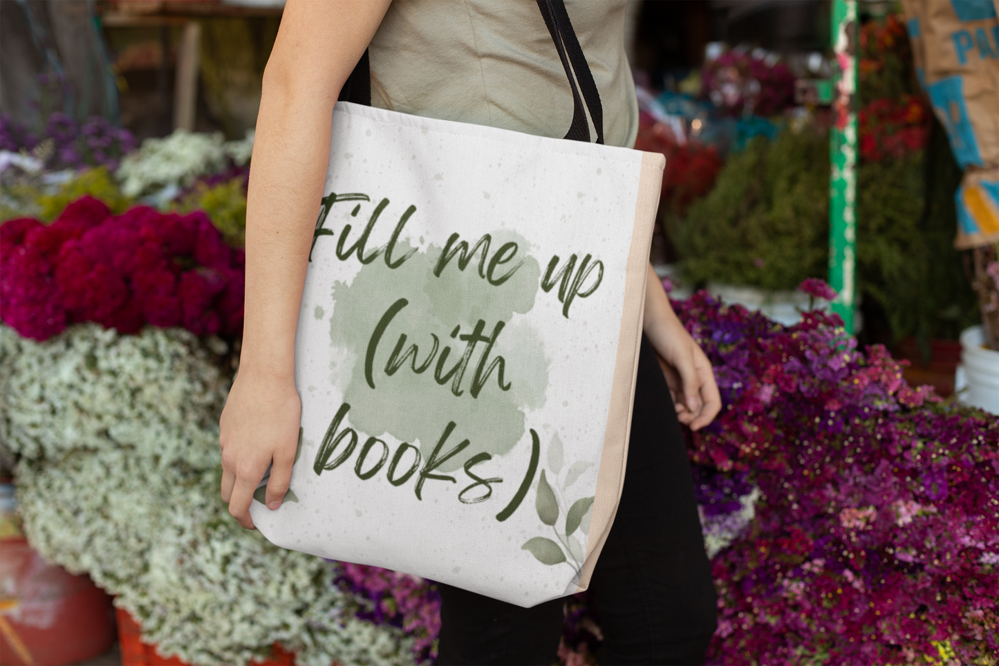Eco-Friendly Cheeky Tote Bag - "Stretch Me Open" - Reusable Shopping Bag