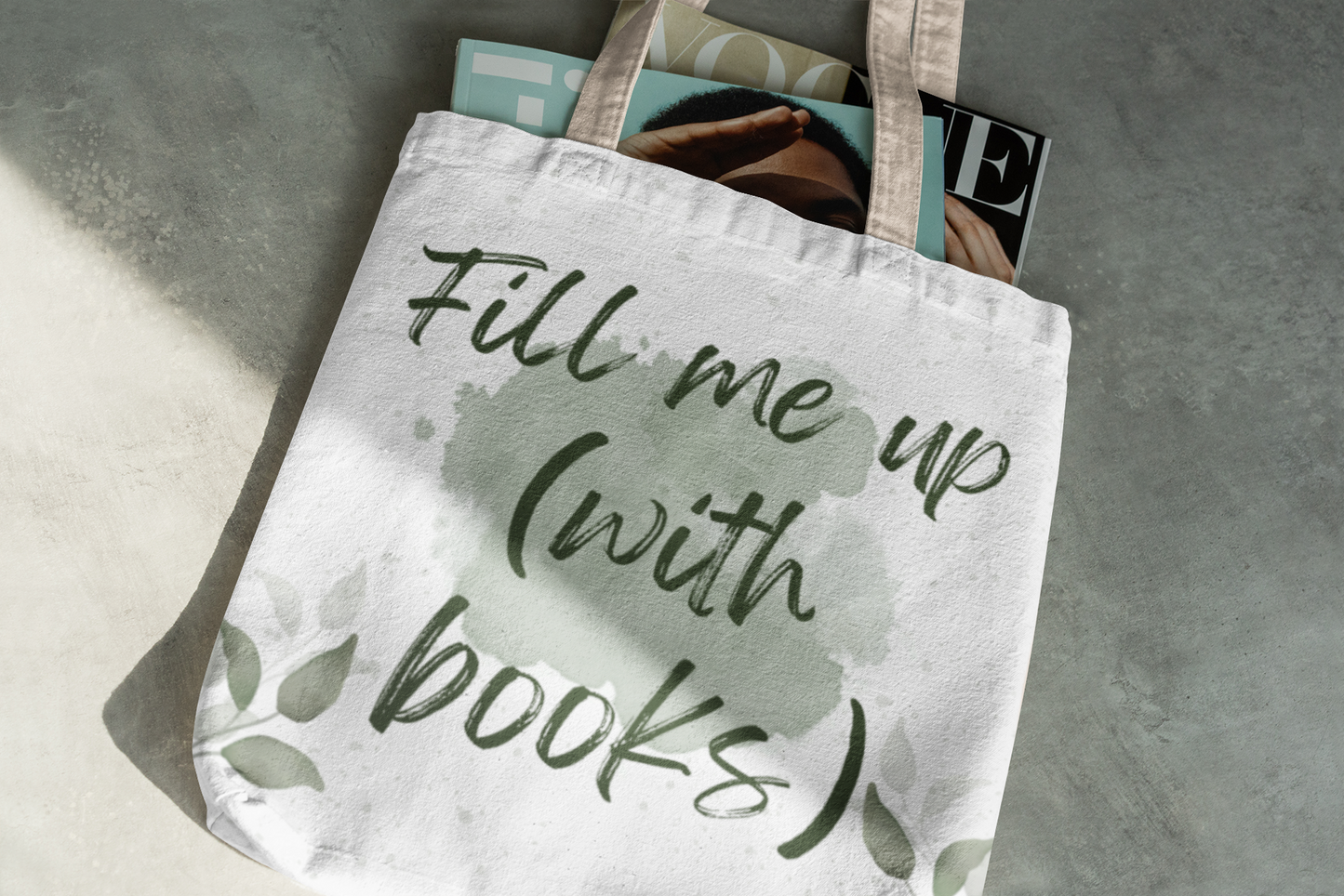 Eco-Friendly Cheeky Tote Bag - "Stretch Me Open" - Reusable Shopping Bag