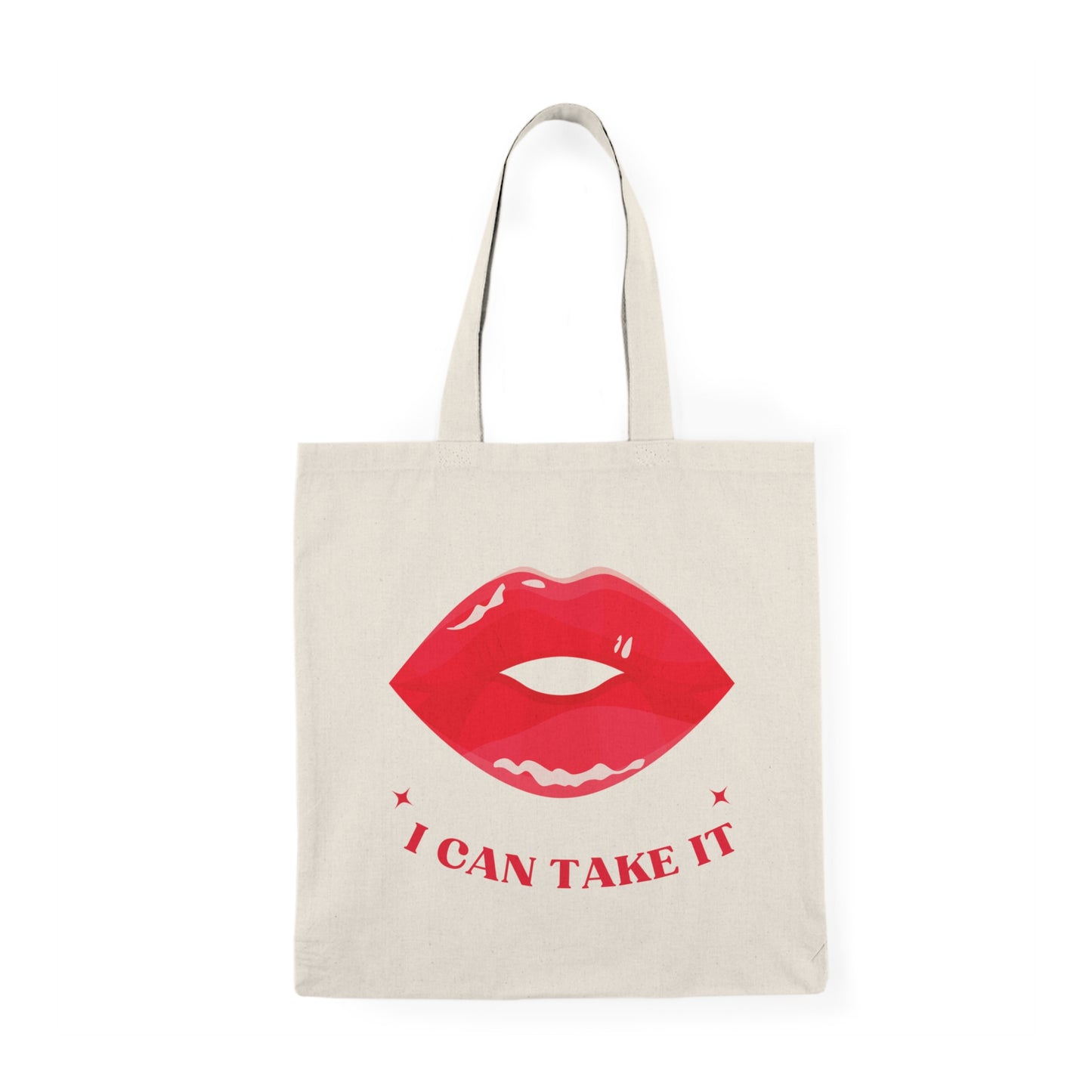 Bold Lips Red Tote Bag